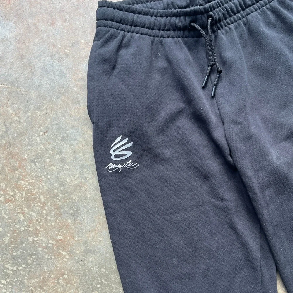 Under Armour Curry x Bruce Lee Black Dragon Graphic Jogger Sweatpants Mens M